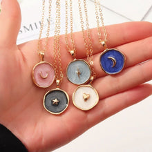 Load image into Gallery viewer, ClaudiaG Astral Necklace Navy
