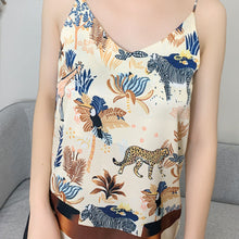 Load image into Gallery viewer, ClaudiaG Safari Satin Top
