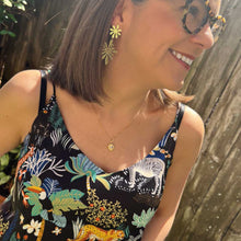 Load image into Gallery viewer, ClaudiaG Safari Satin Top
