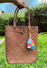 Load image into Gallery viewer, ClaudiaG Spring Straw Shopping Bag
