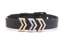 Load image into Gallery viewer, Stainless Steel Slider Bracelet -Black
