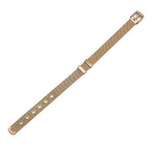 Load image into Gallery viewer, Stainless Steel Slider Bracelet -Gold
