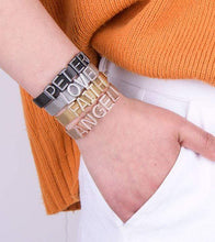 Load image into Gallery viewer, Stainless Steel Slider Bracelet -Gold
