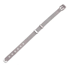 Load image into Gallery viewer, Stainless Steel Slider Bracelet -Silver
