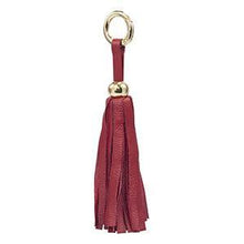 Load image into Gallery viewer, ClaudiaG Tassel - Cabernet/Gold
