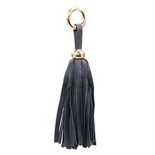 Load image into Gallery viewer, ClaudiaG Tassel - Charcoal/Gold
