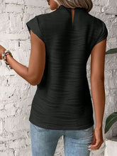 Load image into Gallery viewer, ClaudiaG Terri Cap Sleeve Shirt
