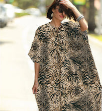 Load image into Gallery viewer, ClaudiaG Wide Dress -Animal Print
