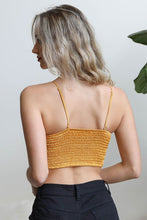 Load image into Gallery viewer, Crochet Overlay Longline Bralette
