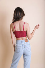 Load image into Gallery viewer, Cropped Lace Camisole Bralette
