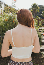 Load image into Gallery viewer, Flora V Cut Tulle Combo Bralette
