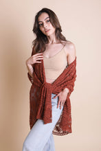 Load image into Gallery viewer, Floral Mandala Mesh Kimono Ponchos
