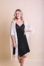 Load image into Gallery viewer, Floral Mandala Mesh Kimono Ponchos
