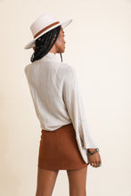 Load image into Gallery viewer, Flounce Tie-Front Kimono Wrap
