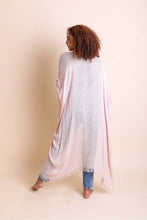 Load image into Gallery viewer, Frayed Trim Kimono Ponchos
