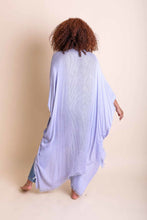 Load image into Gallery viewer, Frayed Trim Kimono Ponchos
