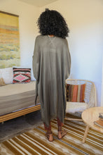 Load image into Gallery viewer, Frayed Trim Kimono Ponchos
