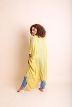 Load image into Gallery viewer, Frayed Trim Kimono Ponchos
