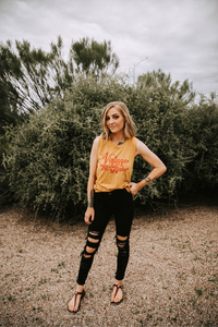 Vintage 70s Babe - Muscle Tank