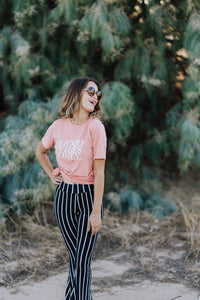 GOOD VIBES ONLY, Peach Tee, Good Vibes Only Tee, Good Vibes Shirt, Good Vibes Only Top, Good Vibes Tshirt, Good Vibes Tees, Good Vibes Only