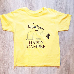 Happy Camper - Kid's + Toddler Onesies and Tees