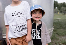 Load image into Gallery viewer, HAPPY CAMPER Kids Tee, Happy Camper Tshirts, Happy Camper Tees, Happy Camper Shirts

