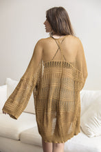 Load image into Gallery viewer, Knit Netted Cardigan Ponchos
