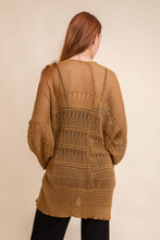 Load image into Gallery viewer, Knit Netted Cardigan Ponchos
