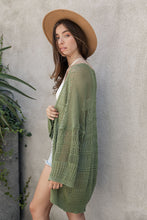 Load image into Gallery viewer, Knit Netted Cardigan Ponchos
