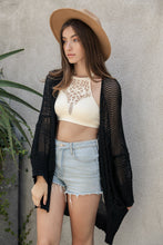 Load image into Gallery viewer, Knit Netted Cardigan Ponchos
