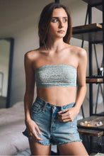 Load image into Gallery viewer, Lace Seamless Bandeau Bralette Small / Seafoam
