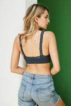 Load image into Gallery viewer, Lace Trim Padded Bralette
