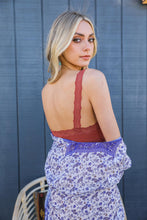 Load image into Gallery viewer, Lace Trim Padded Bralette
