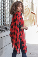 Load image into Gallery viewer, Lightweight Buffalo Check Kimono

