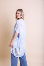 Load image into Gallery viewer, Chic Embroidered Kimono – Sophisticated Floral Design
