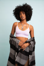 Load image into Gallery viewer, Low Back Seamless Bralette XS/S / Lilac
