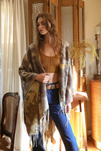 Load image into Gallery viewer, Marble Ruana Wrap Ponchos
