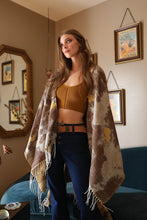 Load image into Gallery viewer, Marble Ruana Wrap Ponchos
