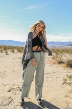 Load image into Gallery viewer, Marble Ruana Wrap Ponchos Gray
