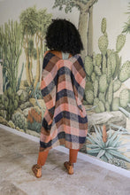 Load image into Gallery viewer, Multi-color Buffalo Checkered Kimono
