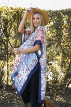 Load image into Gallery viewer, Paisley Floral Patchwork Kimono

