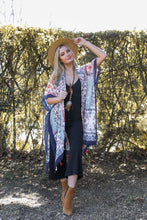 Load image into Gallery viewer, Paisley Floral Patchwork Kimono
