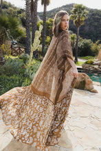 Load image into Gallery viewer, Paisley Free Flow Kimono One Size / Brown
