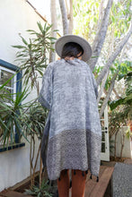 Load image into Gallery viewer, Persian Style Two Tone Tassel Kimono
