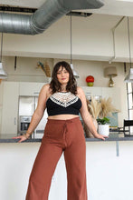 Load image into Gallery viewer, Plus size lace black bralette with intricate crochet design.
