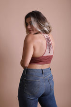 Load image into Gallery viewer, Plus Size Tattoo Back Bralette
