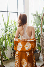 Load image into Gallery viewer, Racerback ivory bralette with soft lace detail and seamless construction.
