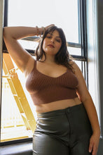 Load image into Gallery viewer, Rib Knit Lounge Brami Bralette
