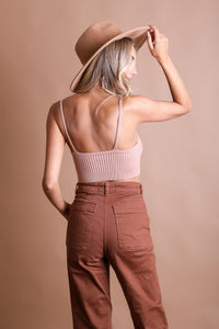 Rib Knit Lounge Brami ❤️