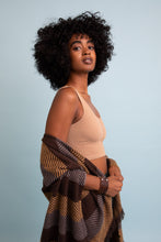Load image into Gallery viewer, Ribbed Hook Eye Brami Bralette Mocha
